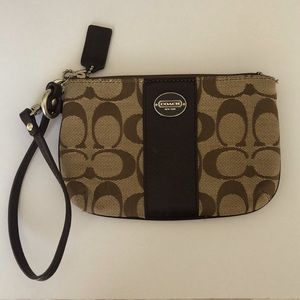 Coach wristlet.